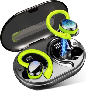 Auricolari Cuffie Bluetooth Wireless DASCERT Sport con microfono impermeabili cancellazione rumore bassi potenziati durata 48 ore - Kombatnet
