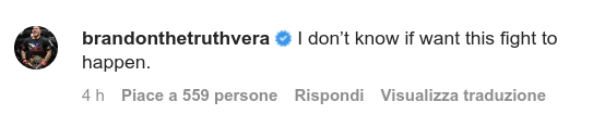 Il commento di Brandon Vera sul match Bare Knuckle tra Buakaw e Saenchai - Kombatnet News