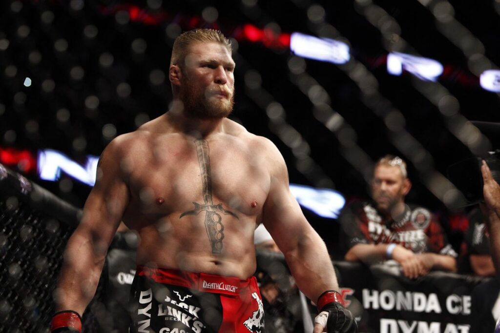 Brock Lesnar, ex fighter MMA che ha fatto successo in UFC