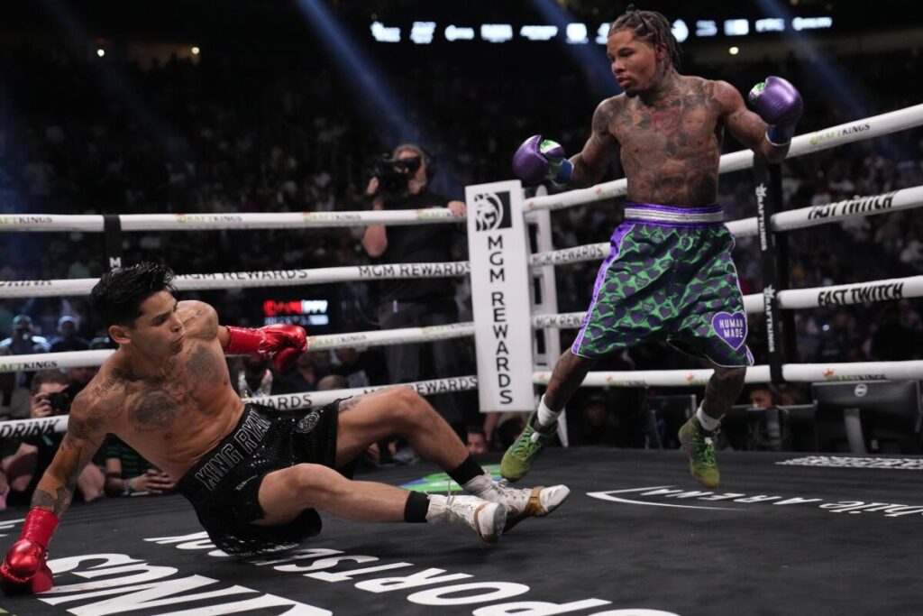 Gervonta Davis atterra Ryan Garcia - Kombatnet