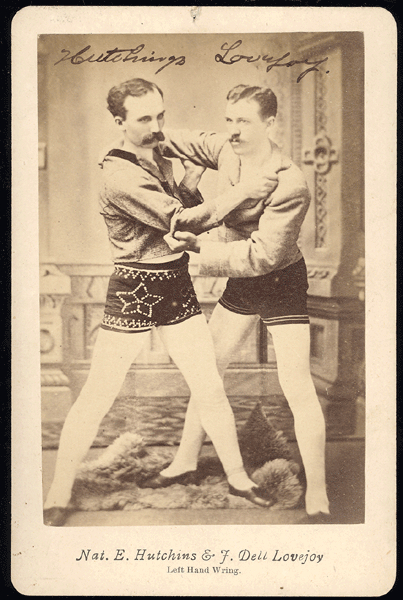 Due lottatori di Collar-and-elbow del 1880 - Kombatnet Wiki